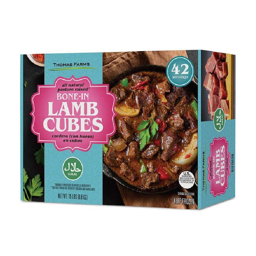 Lamb Cubes Case(15lb)
